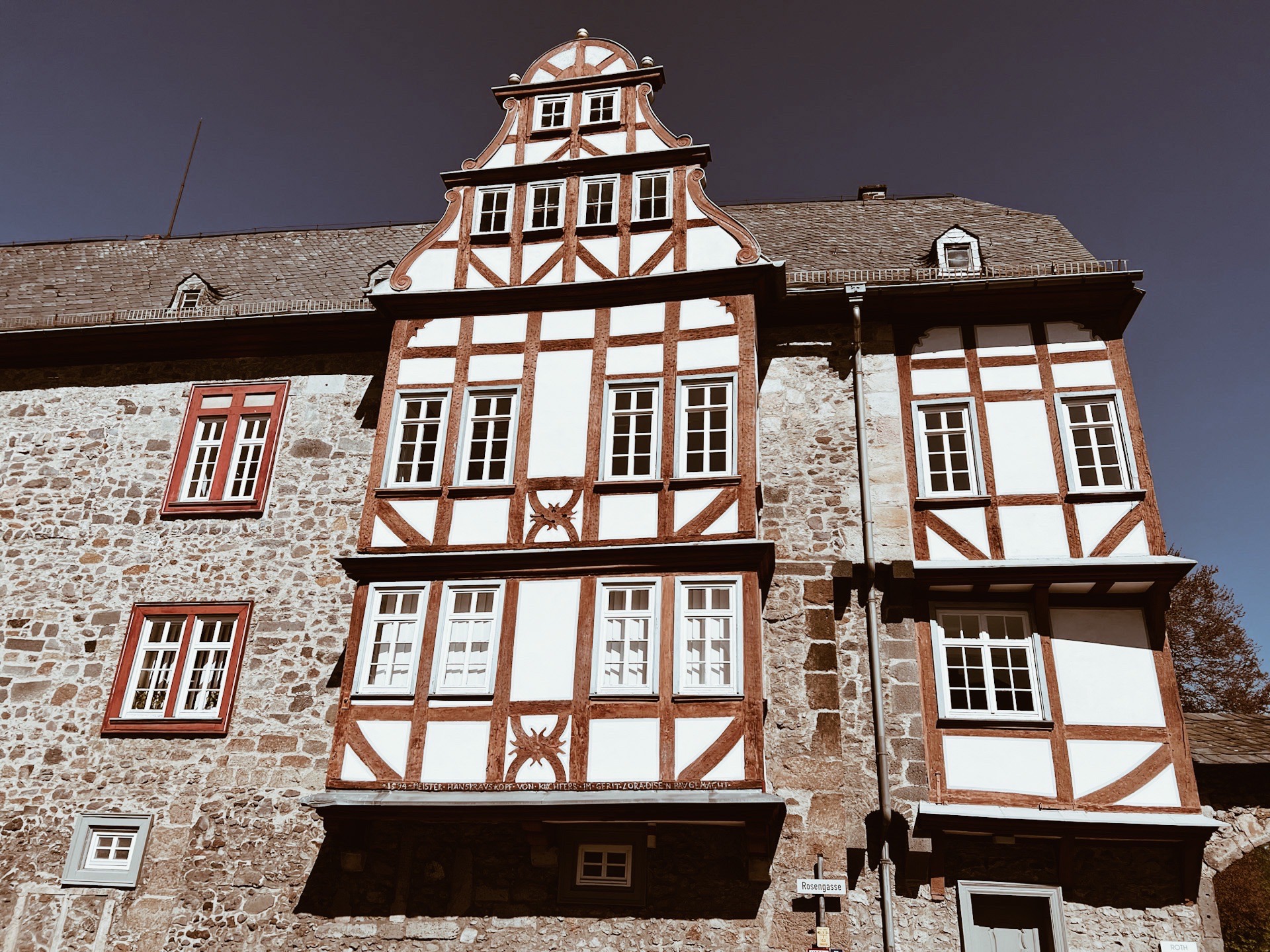 Altes Fachwerkhaus in Grünberg